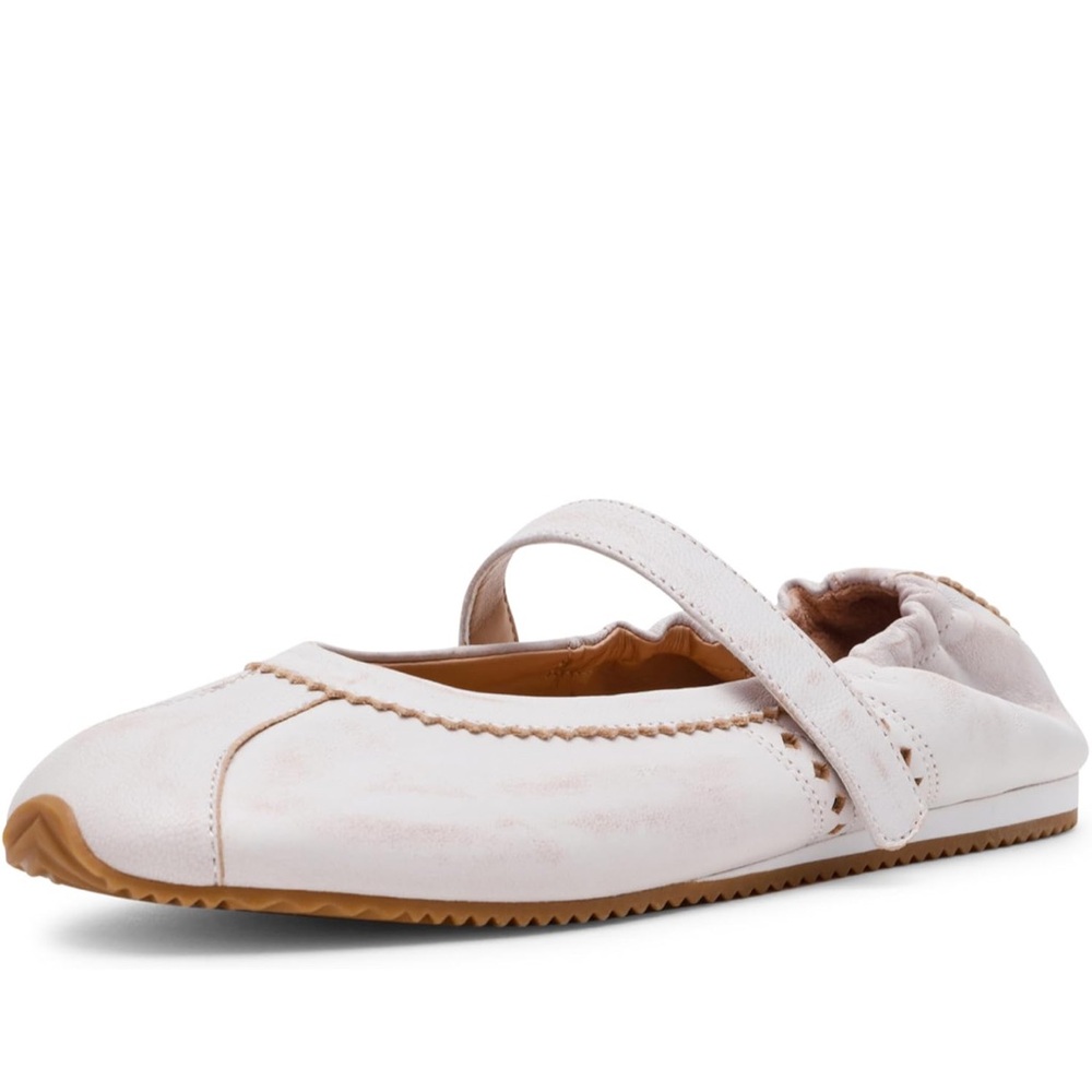 STEVE MADDEN Off White Ballet Sneakers 7.5 - Picture 4 of 7